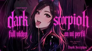 Scorpion Dark delivers wild blowjob action