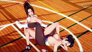 Anime Girls Scissoring Contest