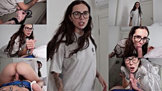 Stepbrother, why did you take my panties?? Stepsister is cheating on her boyfriend!