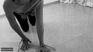 Small tits are perfect for bondage and whipping