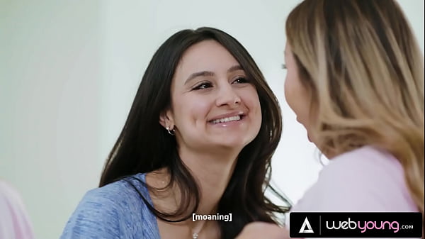 Babes Eliza Ibarra, Kyler Quinn, Kimmy Kimm, &amp; Nicole Doshi Compete In Nipple Sucking &amp; Face Fucking