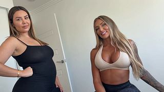 “You Squirted All Over My Step Bro” | Fitness Model Gabbi Fit & Sienna Gracie | Real Amateur POV | Teddy Tarantino