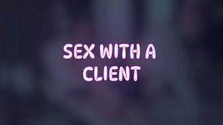 A wild threesome with my assistant and a client after waxing