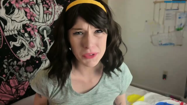 Skanky Step Aunt Fucks Me