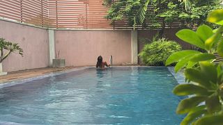 Small Desi girl alone at home masturbating