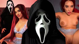 They come into my house to scare me and end up fucking me | Halloween - Jessica Sodi
