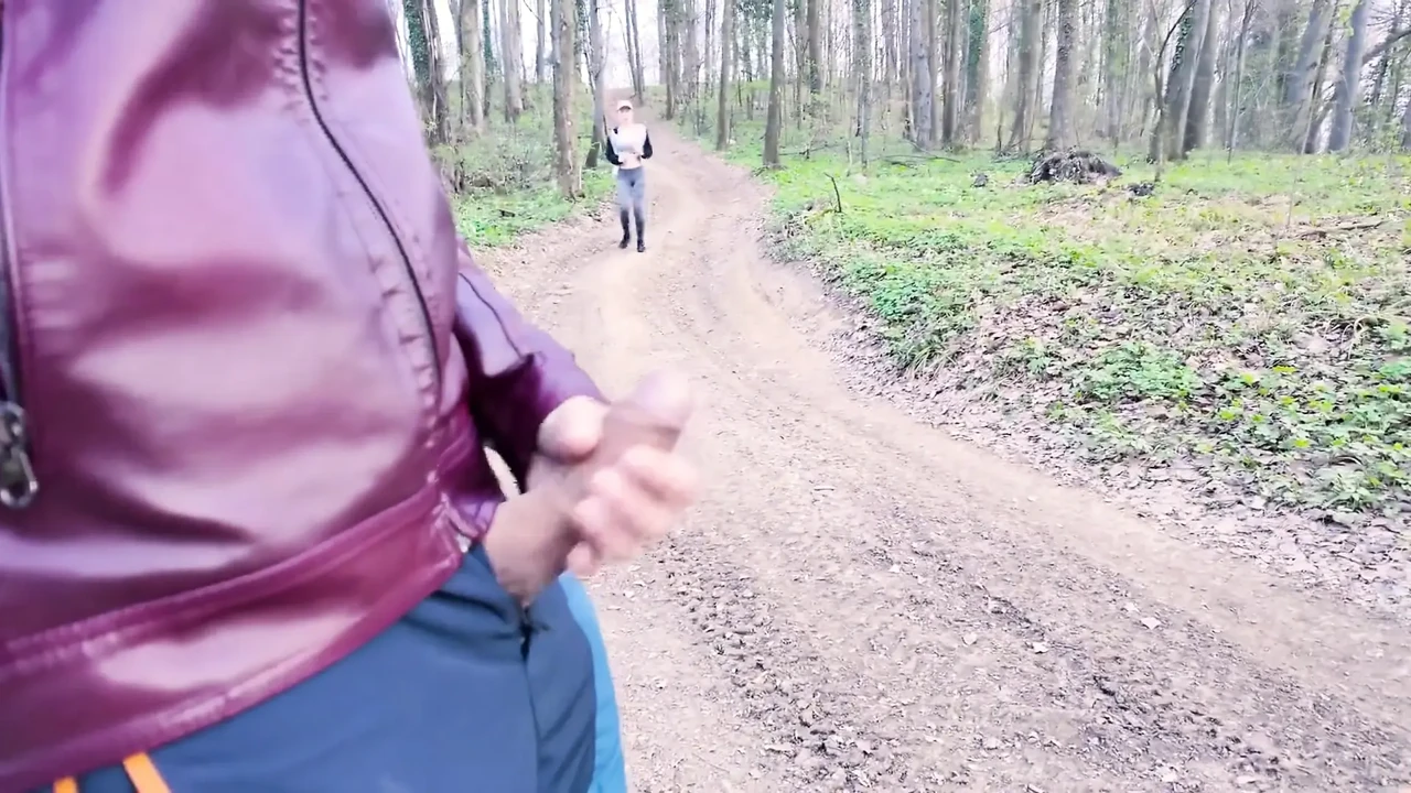 A Stranger Pounced on a Thick Cock