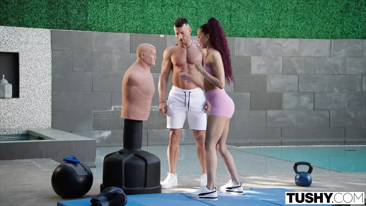 TUSHY Petite anal-queen Alexis is hungry for her trainer