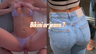 How do you prefer to fuck me, in jeans or in a super small bikini? - Who is Lilly