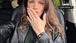 Jerking off my pussy in a public place