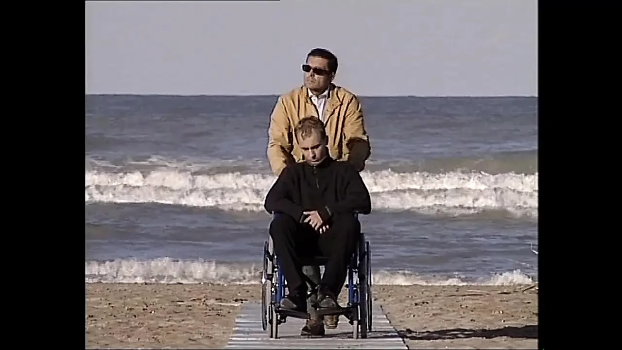 A Disabled Man with a Huge Dick