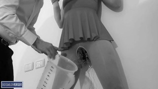 Pee in a bucket made me cry