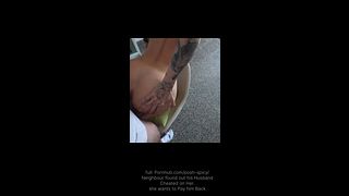 SEXY NEIGHBOR ASK ME TO FUCK HER. She enjoys my dick into her pussy. The face cumshot