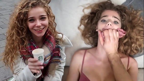 SPARE SOME CHANGE ? - Her First Time On Camera