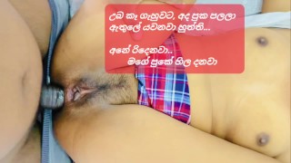 පුකේ හිල පොඩියි කියද්දිත් කිම්බටයි පුකටයි සැප (සිංහල වොයිස්) - Sri lankan anal fuck Big ass fuck