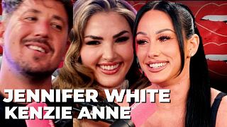 JENNIFER WHITE TAKES 19 GUYS WITH KENZIE ANNE