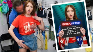 Security Guards Cock Initiates the Shoplifters into a World of Sexual Pleasure During Her Punishment