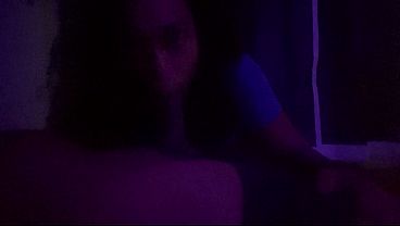 Sucking My StepSister Boyfriends Cock