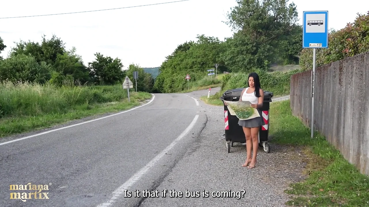 Colombian Tourist Fucks Italian Farmer on a Tractor - Mariana Martix & Luca Peracchi