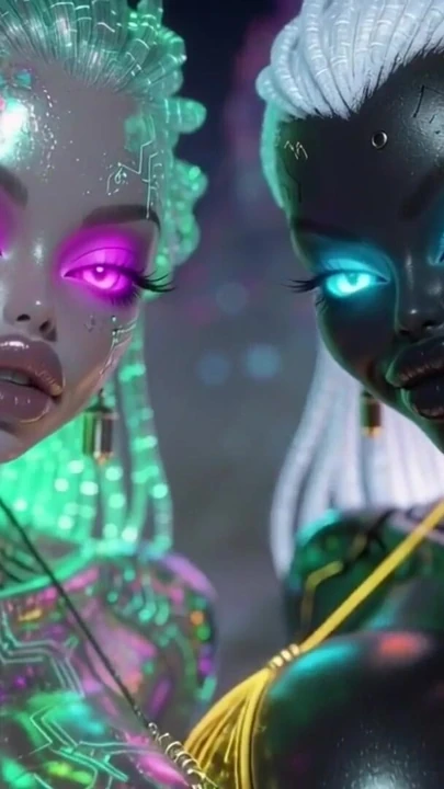 Captain Nova Song and Kiss clips, Ai animation | Clip 2