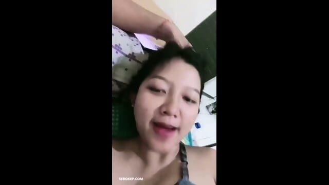 Amateur Asian Brunette Teases And Uses A Pink Toy