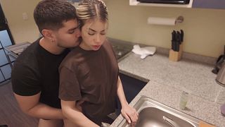A lonely girl receives help from a stranger at the laundromat…