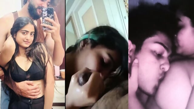 Desi Indian Couples Giving Deep Blowjob To Boyfriend