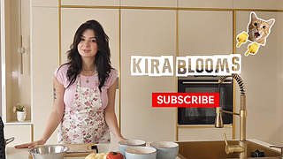 Kira Blooms cooking show: a secret behind-the-scenes continuation