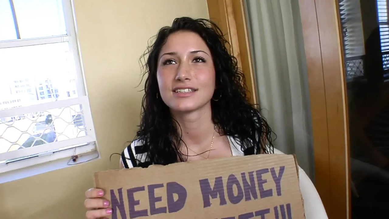 Tiny teen gets her pussy slammed
