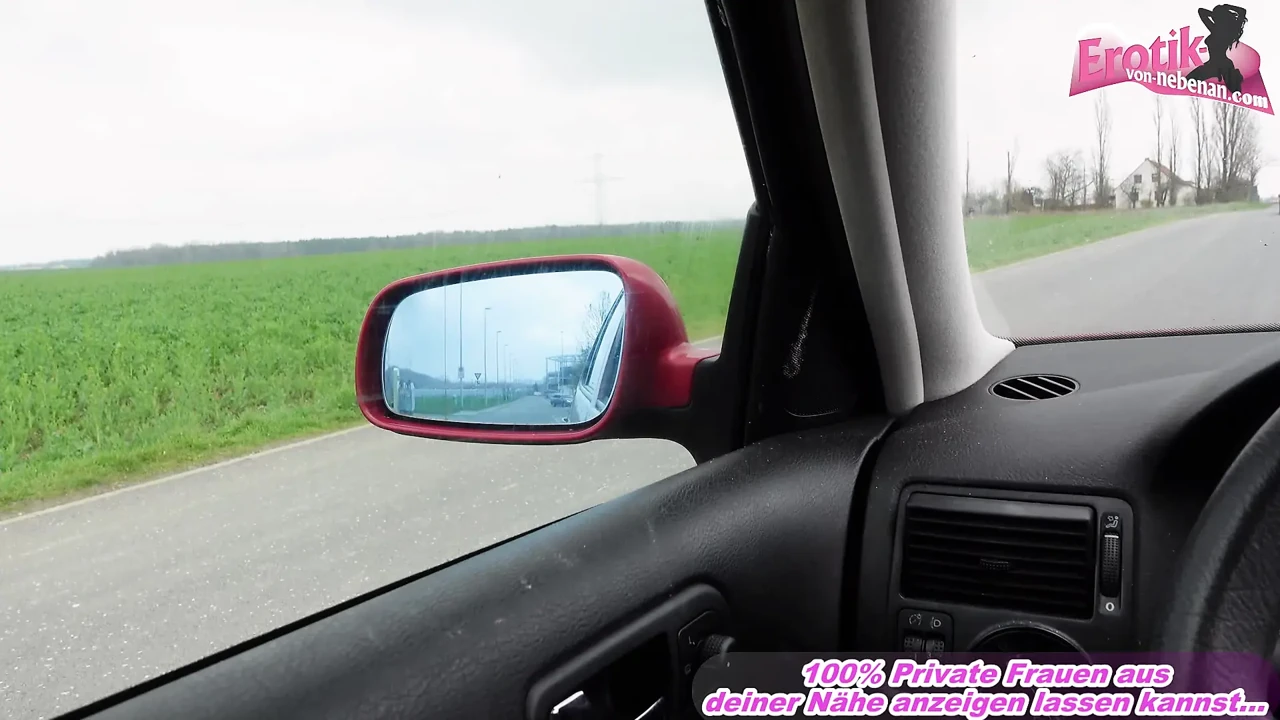 German amateur teen wants to cheat on blowjob car date