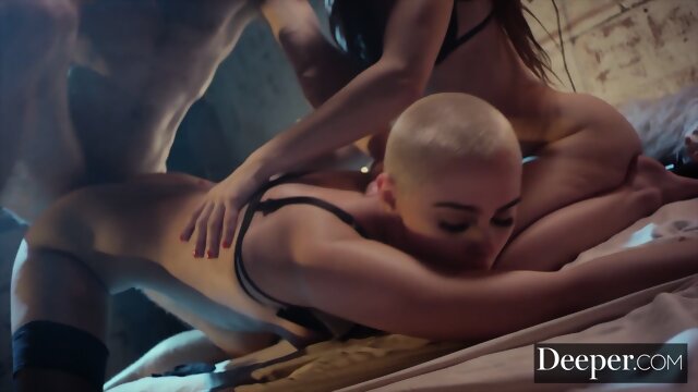 Deeper. Catalina Shares Her GF Paris In Hot Threesome - Paris Amour
