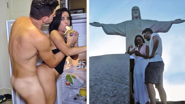 Sexy Brazilian Gold Digger Gets Picked Up With A Passport Trick - Slim Pearly