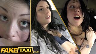 Fake Taxi - English college student's eyes burn with desire