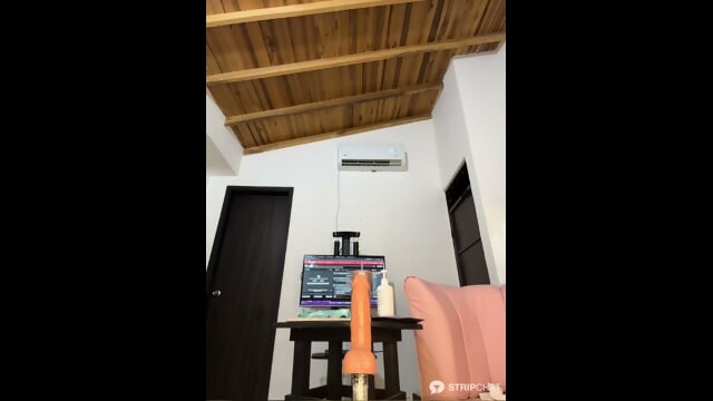 Big Ass Dildo Machine Standing Position Web Cam Show