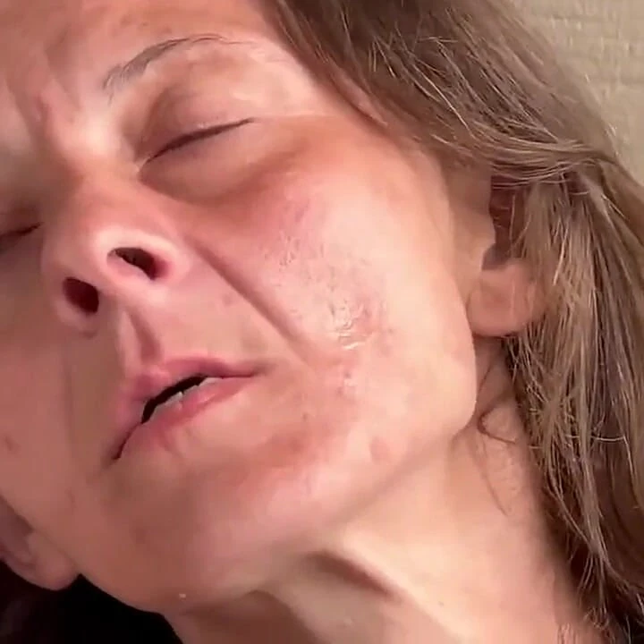 Everyone's Favorite Aunty Caught Smoking and Playing with Her Pussy on the Porch.