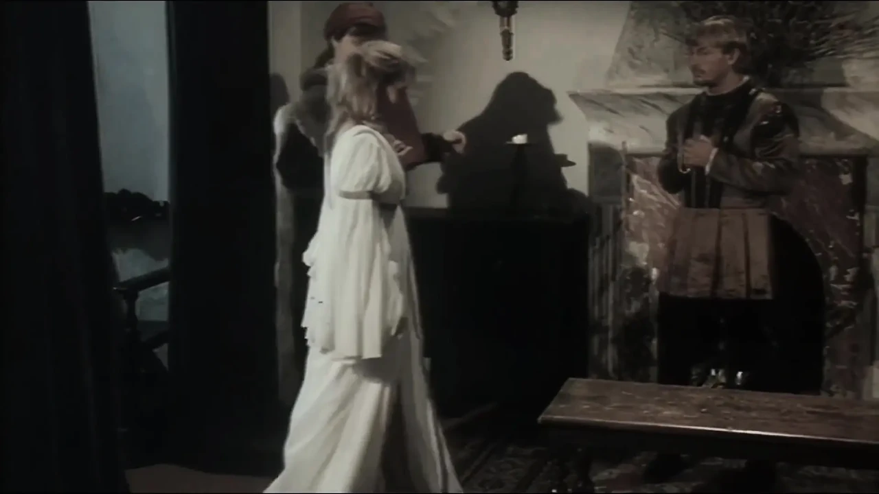The Depraved Medieval Husband Has a Nobleman Bed His Wife While He Watches.