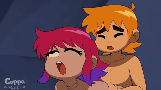 Scott Pilgrim X Ramona Flowers Animation!!!